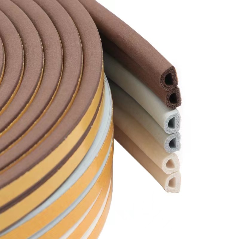 Epdm Rubber Door Window Frame Seals Foam Weather Stripping Sound Proof Sealing Strips Draught