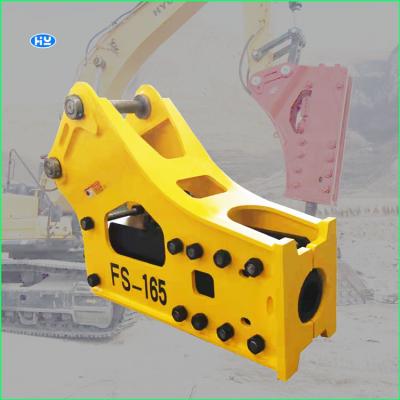 Skid Steer Jack Hydraulic Excavator Breaker 165mm Chisel 30t Excavator Rock Hammer