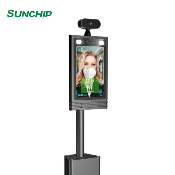 AI воспринимая термометр распознавания лиц Touchless ультракрасный