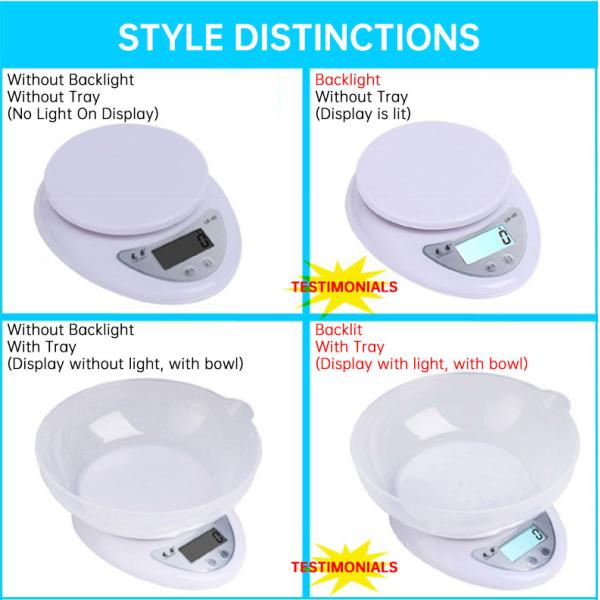 Mini Digital Display Kitchen Scale Perfect for Coffee Food Fruit Cake Cooking and Baking Needs