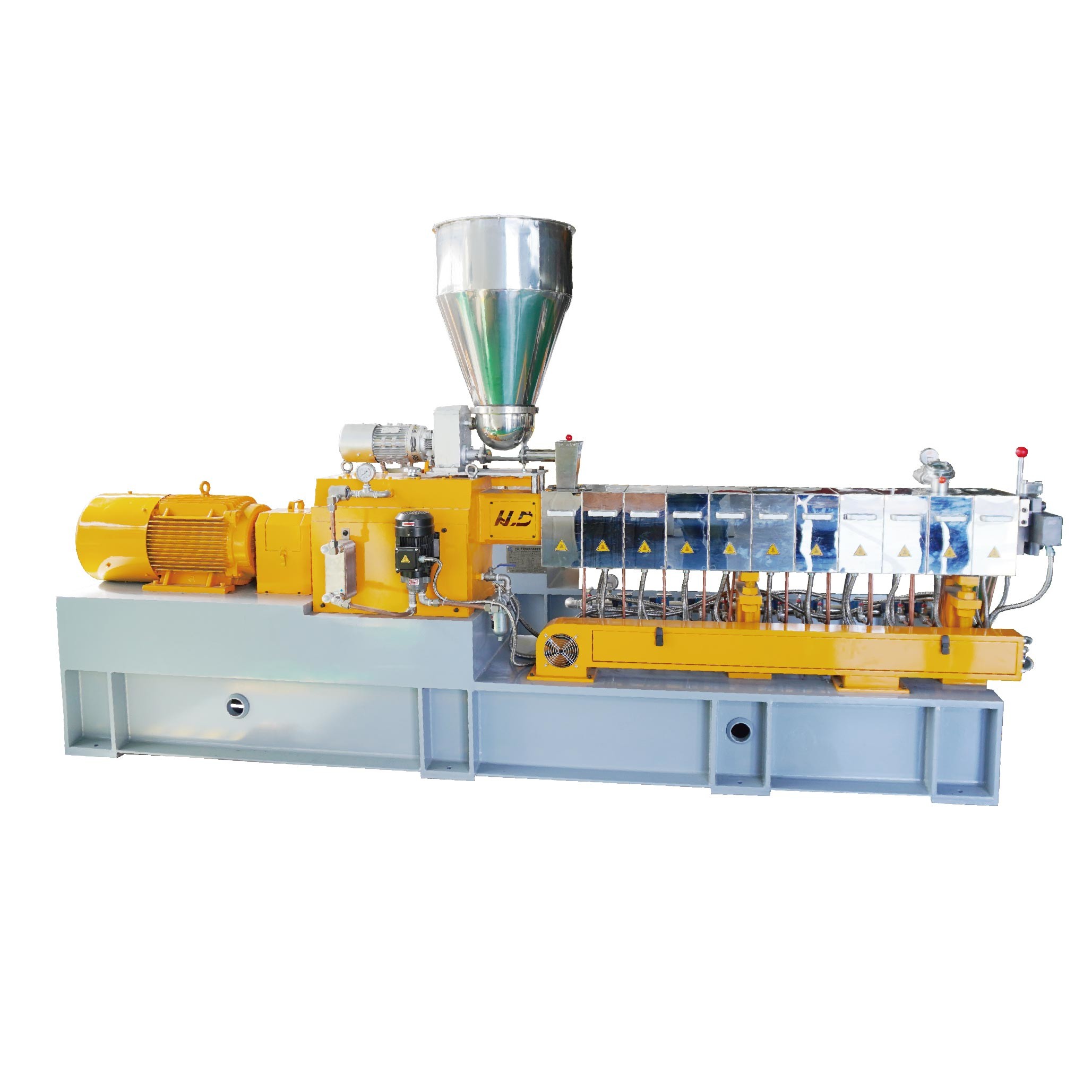 Двойной винтовой надувные вегетарианские батончики закуска пищевая экструдерная машина многофункциональная