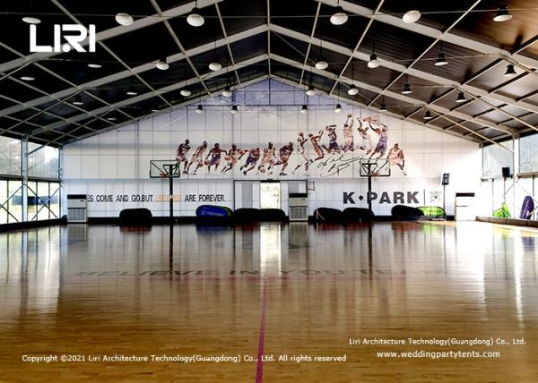 80m Clear Span Aluminum Pvc Tents For Sports Court Temporary Tructure