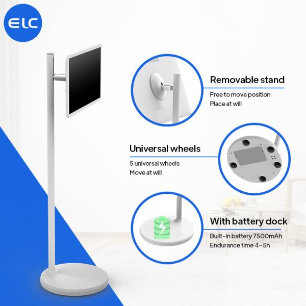 Painel LCD interativo do Signage da tevê Digital de NFC Smart do ósmio IPS de Android 12