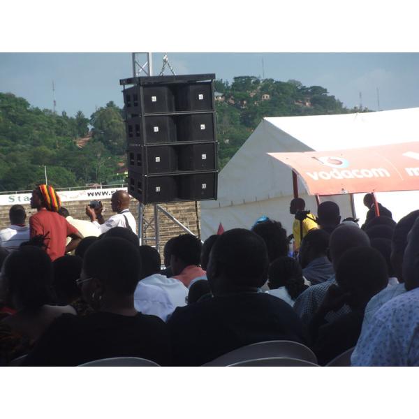 Ukuran Box Speaker 12 Inch Line Array Outdoor Instrument With Neodymium Woofers