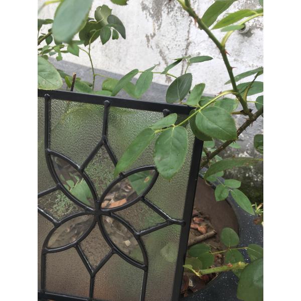 Privacy Decorative Bathroom Window Glass Panels with 16-30mm  Thickness