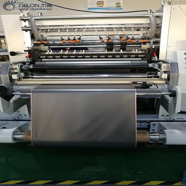 Automatic PLC Control Electrode Slitting Machine EV Battery Electrode Slitting Equipment