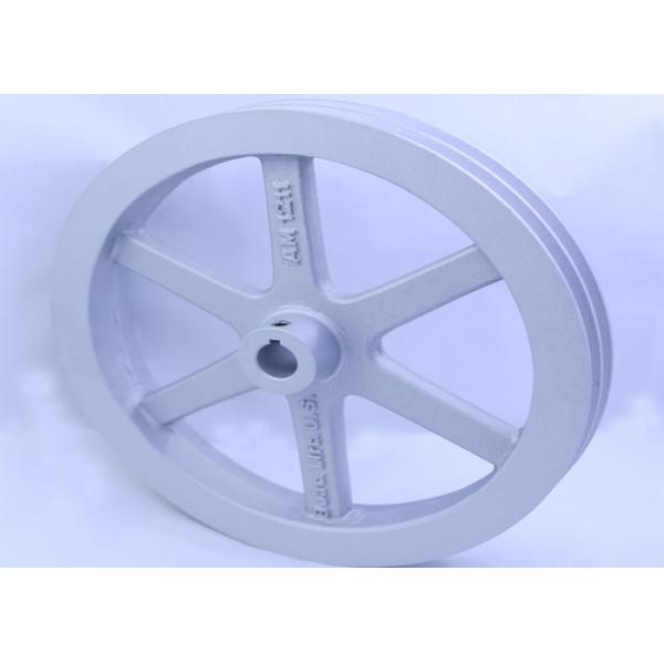 Belt Pulley Flywheel Aluminium Die Casting Parts 350x120 Dimension
