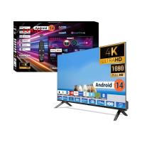 Frameless Smart TV with 97% Screen-to-Body Ratio for Home and Hotel Use Running Android 12