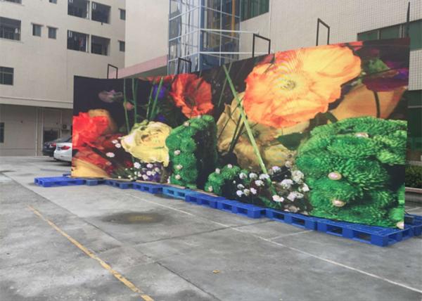 Event Rental Production Curved Led TV Screen , ultra thin led video wall indoor and outdoor