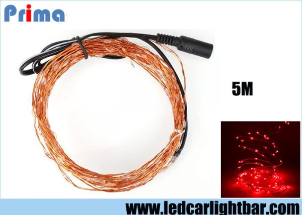 6W 12V Christmas 0603 LED Strip Lights 5m Length 100 LEDs IP68 Waterproof