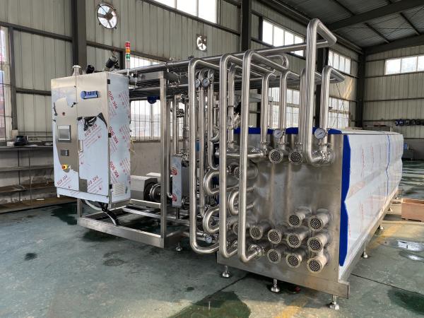 Customized 500-20000L/H UHT Sterilizer For Fruit & Vegetable Processing Line New UHT Sterilization Machine