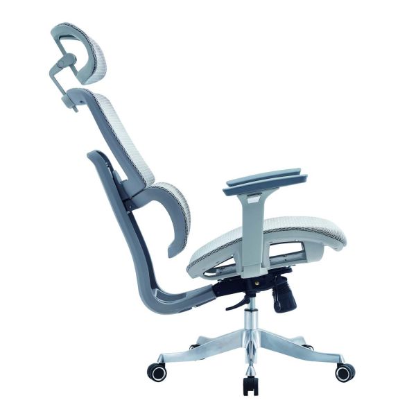 Executive Mesh Fabric Ergonomic Office Chair Swivel with 3D Armrest