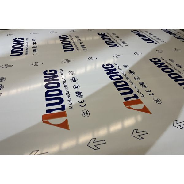 FR A2 Class PVDF Coated Fireproof ALUDONG Aluminum Composite Panel 4mm Thickness for Buildings