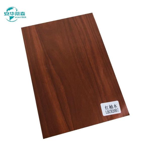 Fire Retardant Coating Wood Grain 6mm Aluminium Composite Panel 2440mm Length