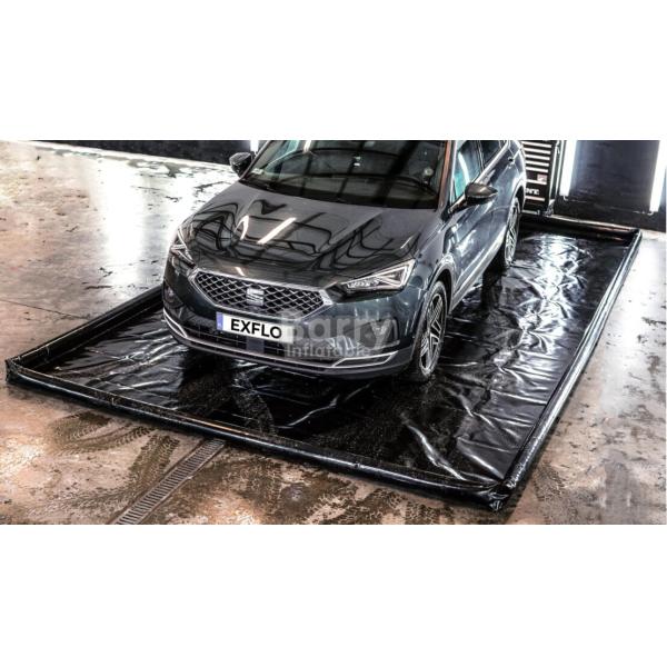 Автомобильный коврик для сдерживания воды легко чистый ПВХ надувные прокладки для стирки