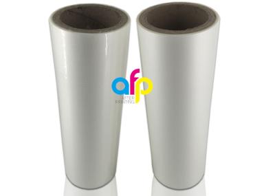 18 Mic Laminating Plastic Roll , PET EVA Gloss Laminated Packaging Films