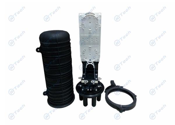 Heat Shrink Dome Fiber Optic Splice Case , 144 Cores Outdoor Fiber Enclosure