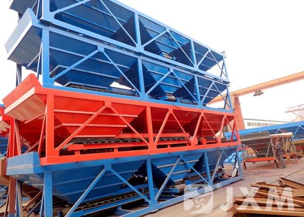PLD1600 Belt Conveyor Concrete Batcher 1600L Hopper Capacity For Concrete Plant