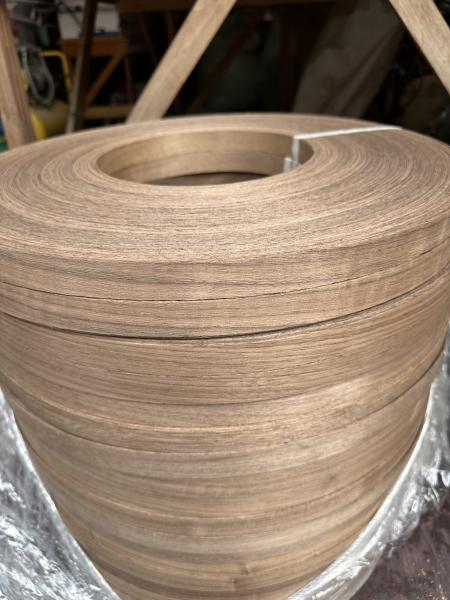 Natural Wood Walnut Wood Edge Banding 0.45mm with Customizable Thickness and FSC Certification