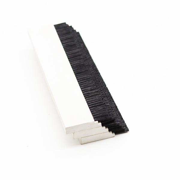 Customized Flat Lath Strip Wire Row Brush Nylon PP Plastic Plate Brush