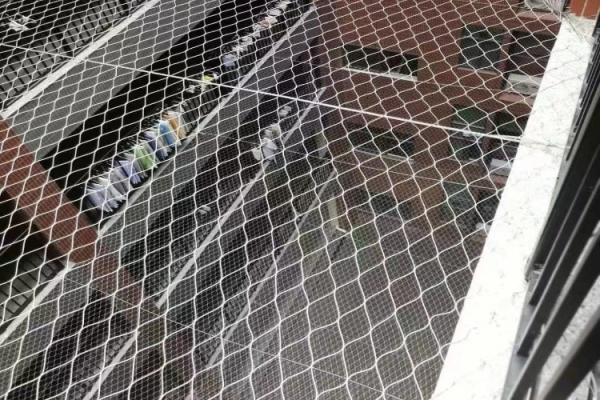 Oxidized Black Stainless Steel Cable Net 30mm*30mm Steel Wire Rope Net