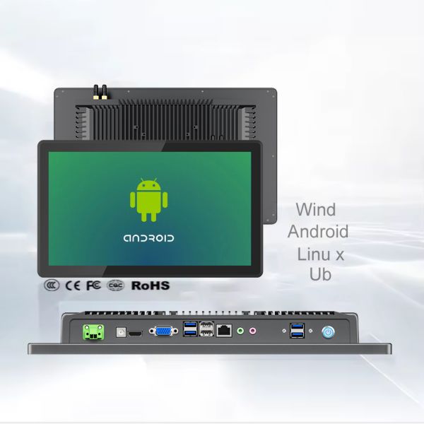13.3 Inch Android RK3588 Industrial All-in-one PC Wifi Vesa Criterion Wall-mounted/desktop Models Ip65 Waterproof Touch Computer