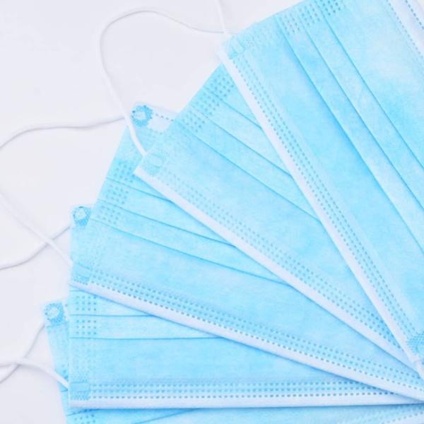 Hypoallergenic 3 Layer Disposable Medical Face Mask