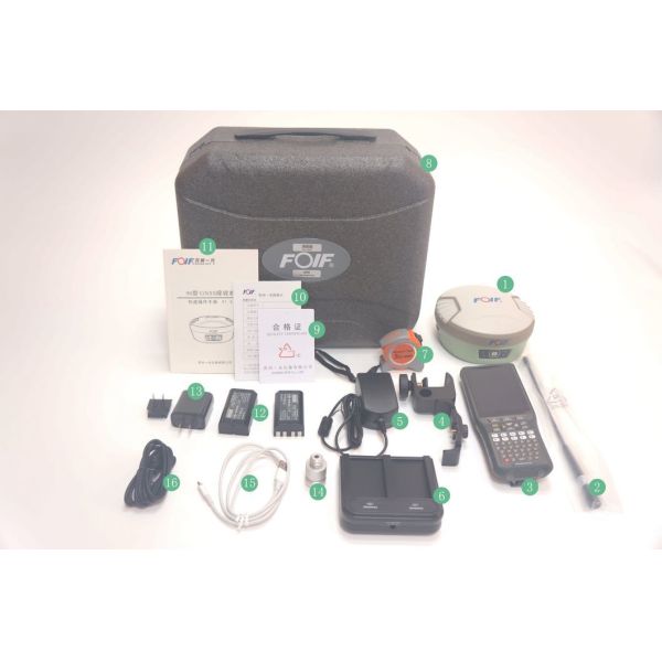 High Precision Geo Equipment Foif A90 GNSS GPS Receiver With 800 Channels