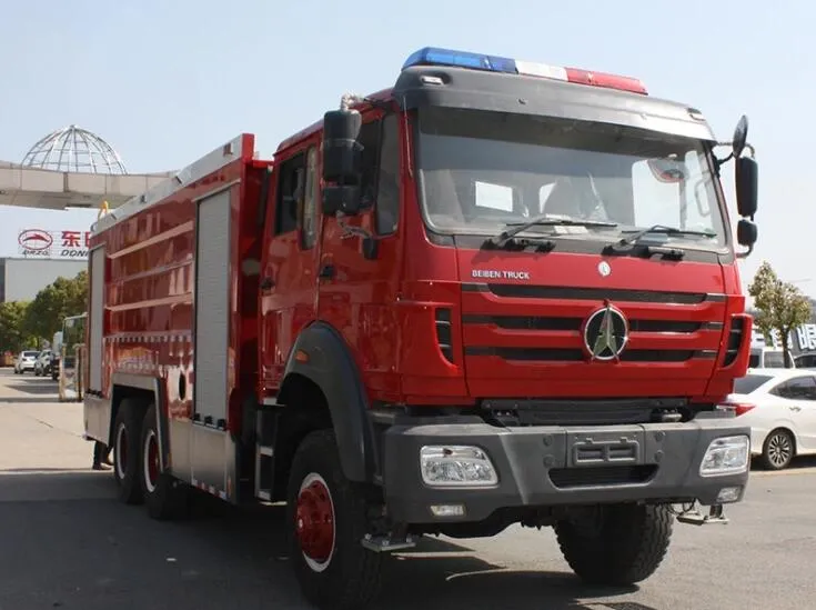 North Benze Beiben 15000 Liters Foam and Water Fire Truck