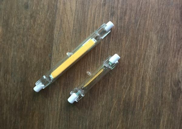 5W 6W COB R7S LED Light IP20 AC220V 500LM 78MM 118MM 360 Degree