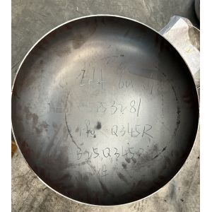 Pressure Vessel Carbon Steel Head 600mm Diameter 4mm Thickness Elliptical Head