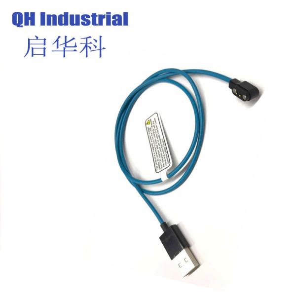 2Pin 2.84mm RoHS Standard Game Player Connector pogo magnetic connector Short VCD magnetic cable connector