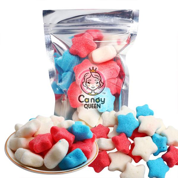 Japanese Star Gummies Fruity Lyophilization Sweets Freeze Dried Candy Halal Certificate