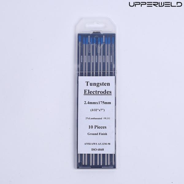 2.4mm*175mm Blue TUNGSTEN Electrodes 10-pack for DC/AC Operating Current TIG Welding