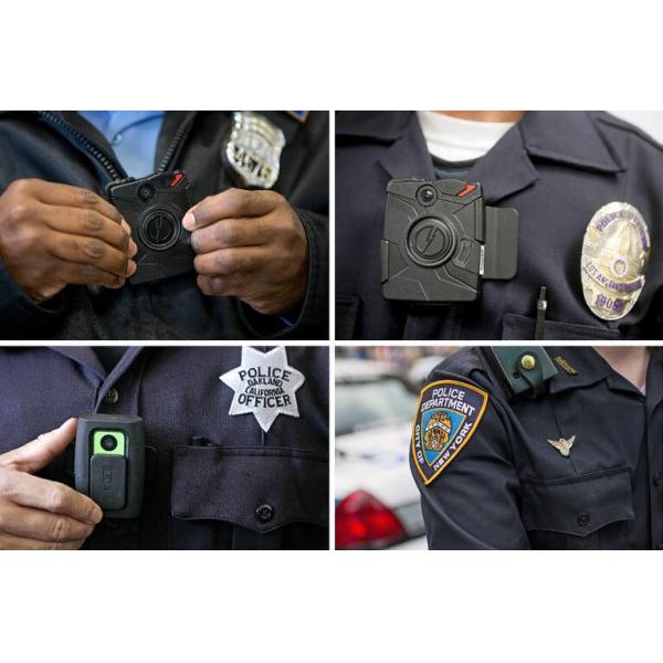 Câmera Wearable do corpo da segurança de HD 1080P, câmeras do corpo da polícia da visão noturna de DVR