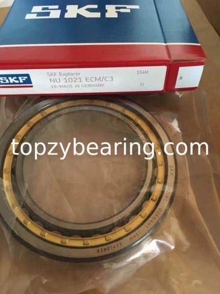 NU1021ECM 105x160x26 mm Size supply cheap cylindrical roller bearing NU 1021 NU1021 ECM C3