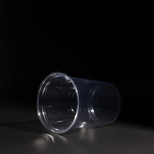 Disposable 32OZ PET Plastic Cup With Lids For Beverages And Coffee