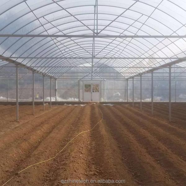 Large Film Greenhouse Farming Fully Automated Light Deprivation System For Agriculture