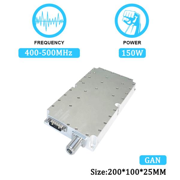 150W 400-500MHz Anti Drone System Fpv Module Anti-Drone Module for Fpv Detector With GAN and Isolation Protector
