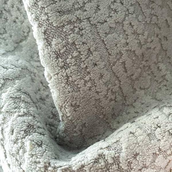 Upholstery Suede Fabric For Sofa Dimensional 470g Polyester Fabric 145cm Width
