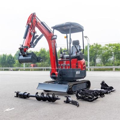 Swing Speed 12RMP Hydraulic Valve Excavator With Min Ground Clearance Of 119mm
