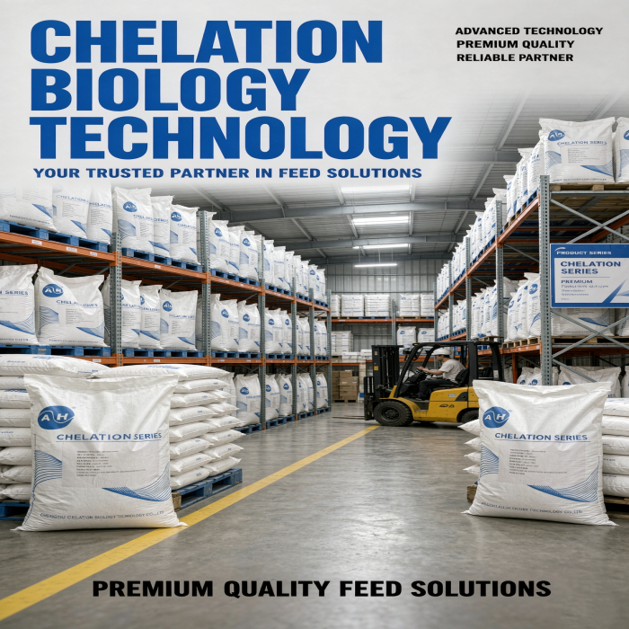 Manganese Amino Acid Chelate Mineral — Feed Grade Trace Mineral Additive for Poultry