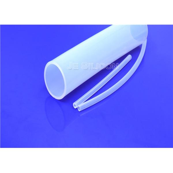 Flexible Medical Grade Silicone Tubing Extruded Hose High Resistance For Industrial