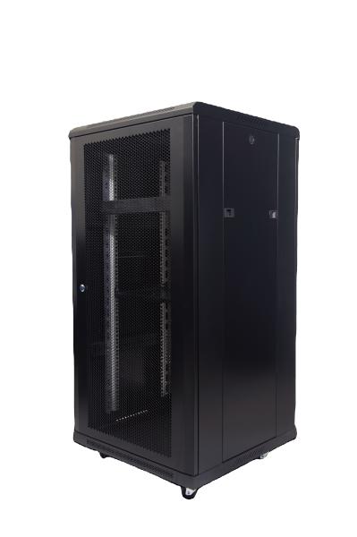 800*800*1200mm 22U Standard 19 Inch Data Center Server Rack with 2.0mm Installation Beam