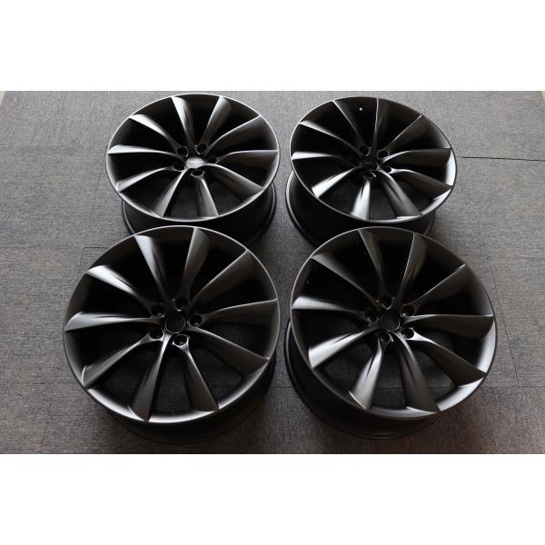 64.1 Hole 22 Inch Aluminum Rims , Black 9J 5x120 22 Inch Wheels