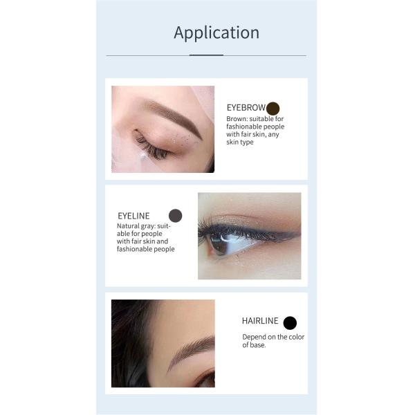 Hot saling OEM 1000 ML Big Bottle Semi Permanent Makeup Tattoo Ink Microlblading Pigment For Eyebrow Factory Wholesales