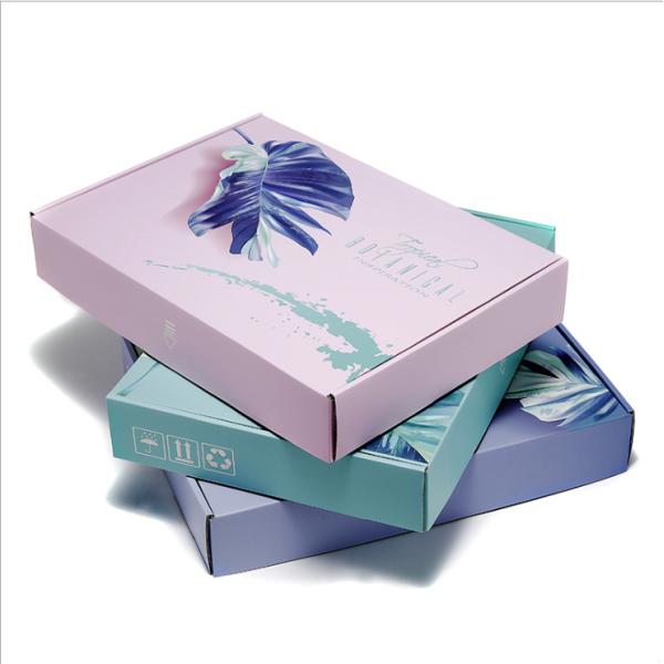 Красочная упаковывая таможня гофрировала аттестованный КЭ ФСК ИСО9001 коробок