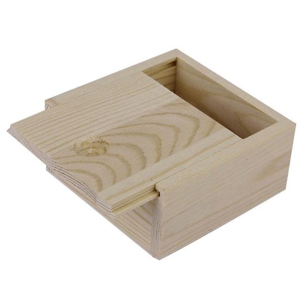 Custom Unfinished Wooden Box Art Set Plain or Custom Color Affordable