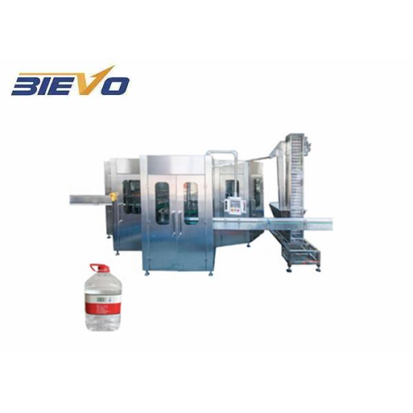 Monoblock Automatic Water Bottles Filling Machine 5L / 10L