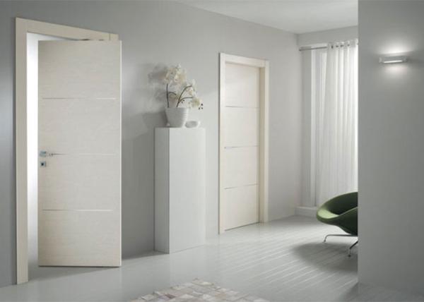 Contemporary Furniture Wood Composite Door Single Swing French Doors 2200mm*1000mm